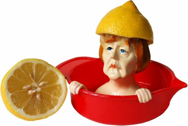 Angela Merkel Zitronenpresse
