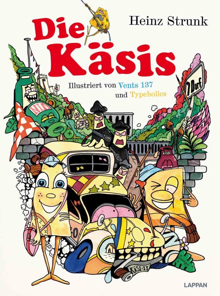 Die Käsis Eine illustrierte Abenteuergeschichte von Heinz Strunk