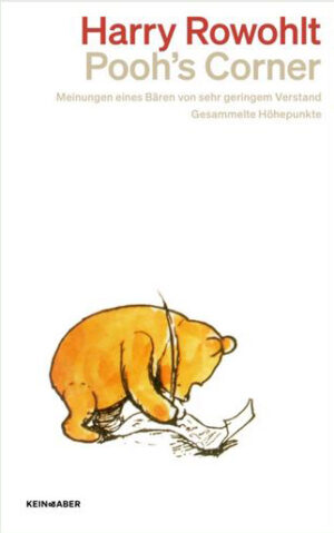 Harry Rowohlt Pooh´s Corner Rowohlt Verlag