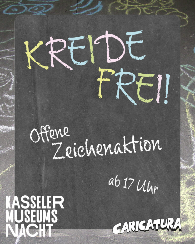 Plakat Kreide frei!
