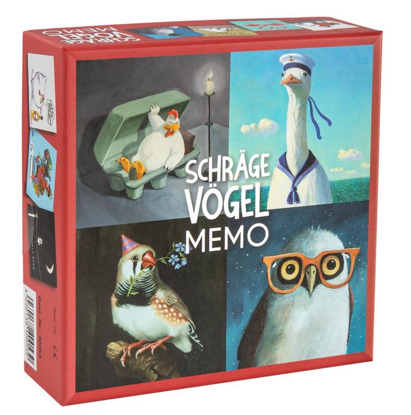 Schräge Vögel-Memo von Inkognito