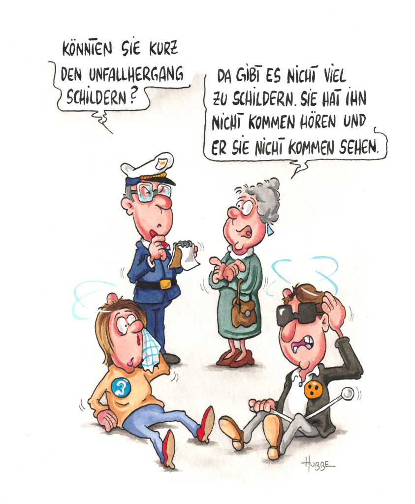 Darstellung des Cartoons von Phil Hubbe