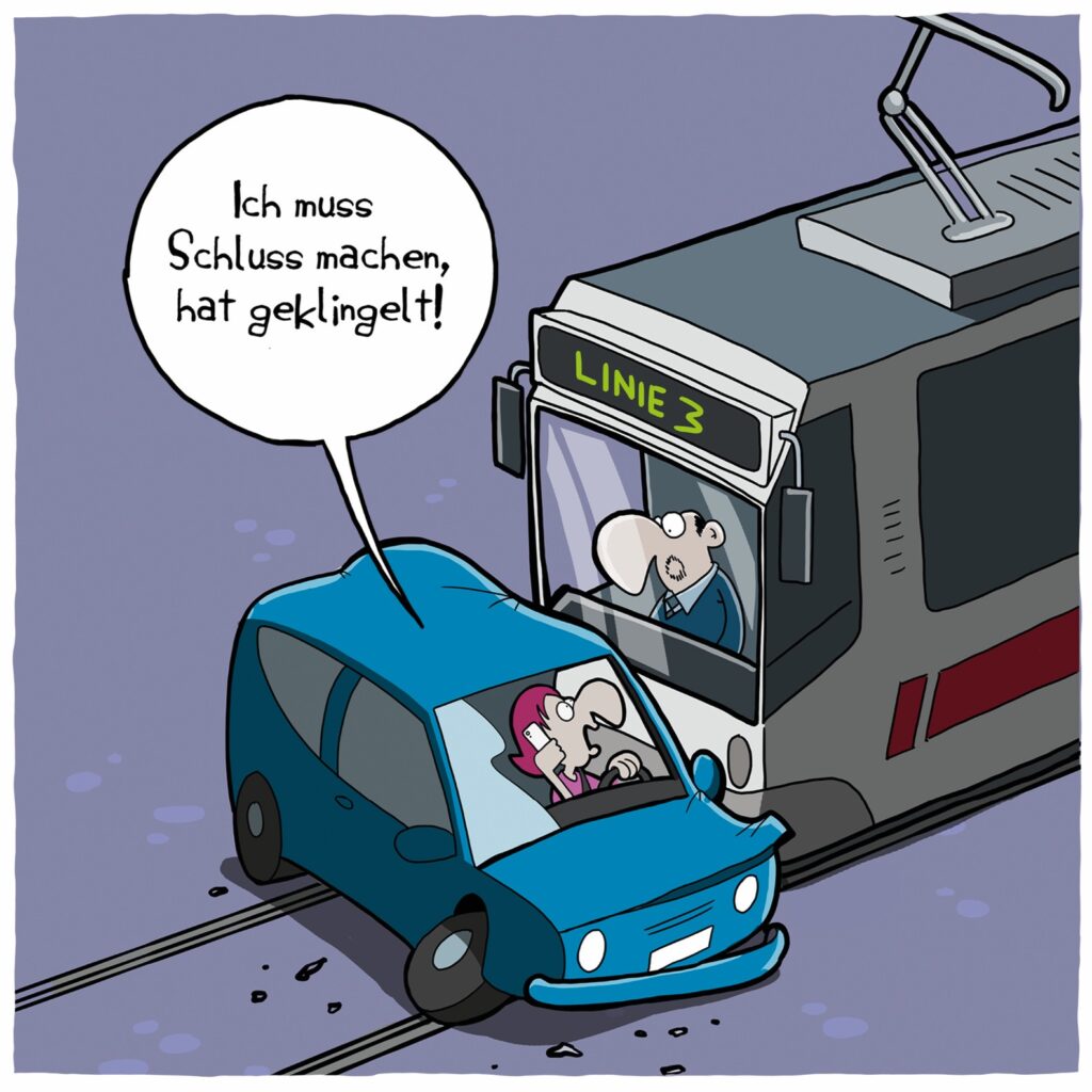 Darstellung des Cartoons von Oli Hilbring