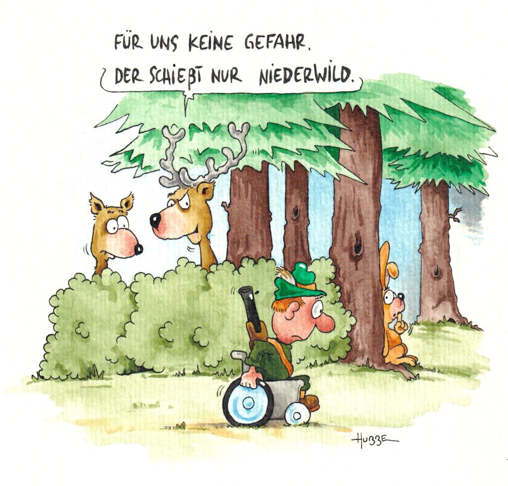 Darstellung des Cartoons von Phil Hubbe