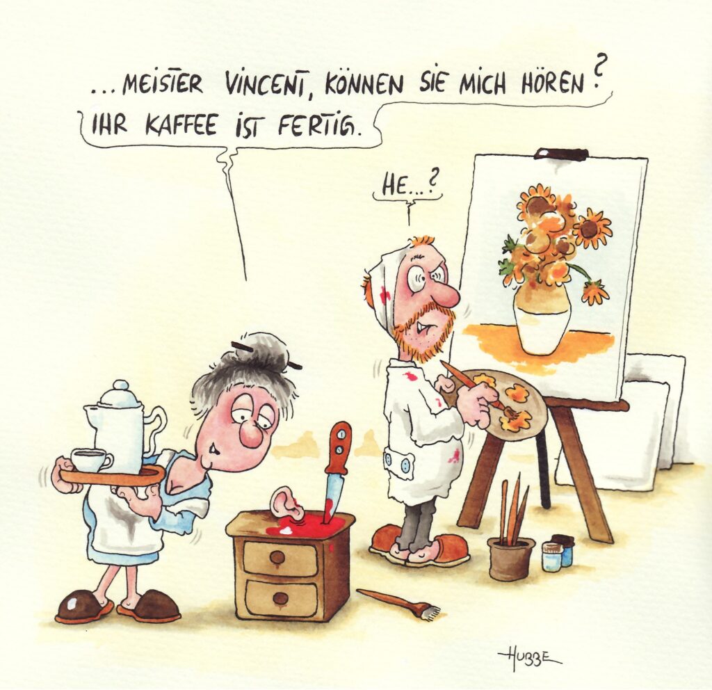 Darstellung des Cartoons von Phil Hubbe