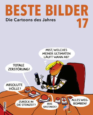 Cover von „Beste Bilder 17 - Die Cartoons des Jahres 2026“